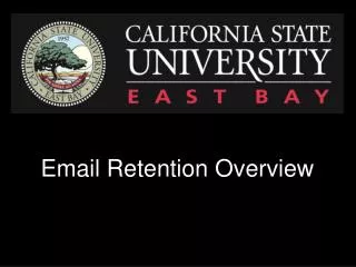 Email Retention Overview