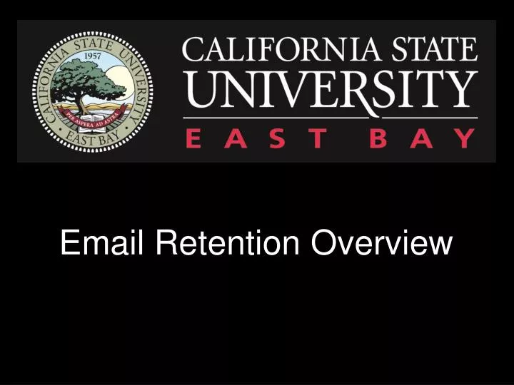 email retention overview
