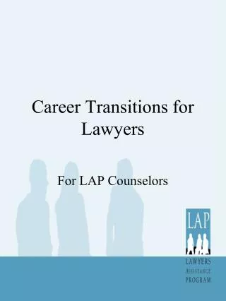 Career Transitions for Lawyers