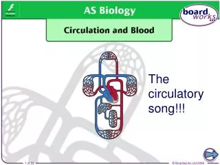The circulatory song!!!