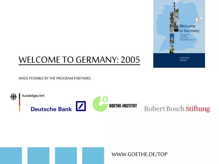 welcome to germany 2005