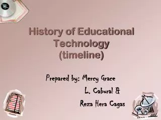 History of Educational Technology (timeline)