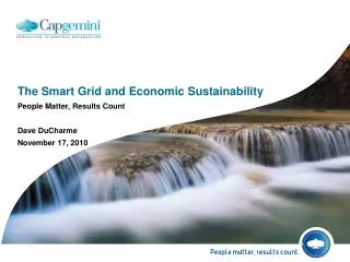 The Smart Grid and Economic Sustainability