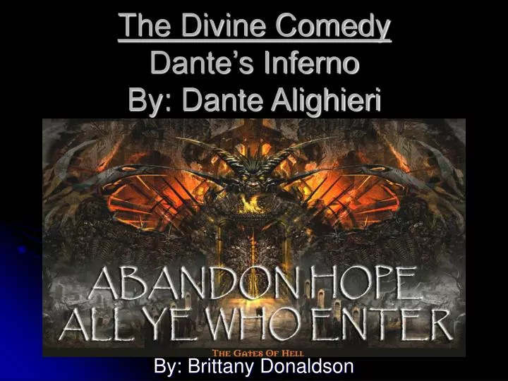 the divine comedy dante s inferno by dante alighieri
