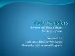 Understanding Cost Transfers for Grants: Guidelines and Best Practices - slide 1