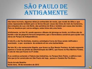 s o paulo de antigamente