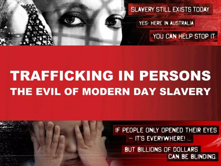 trafficking in persons