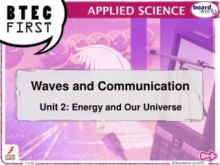 Waves and Communication
