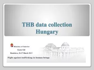 THB data collection Hungary