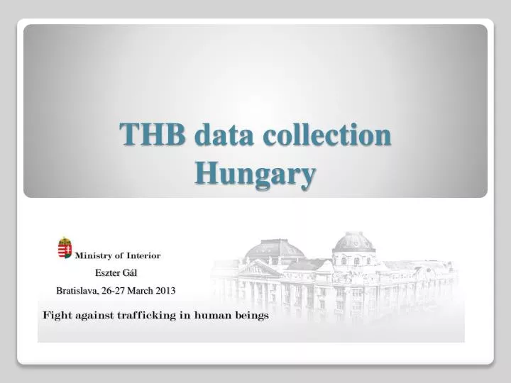 thb data collection hungary