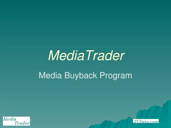 media buyback program