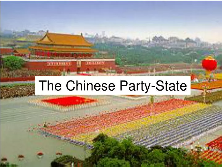 the chinese party state