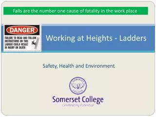 Working at Heights - Ladders