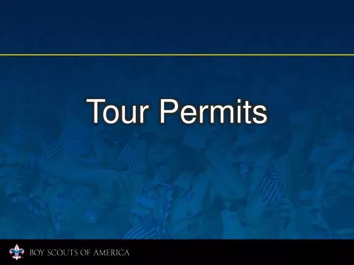 tour permits