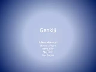 Genkiji