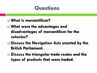 questions