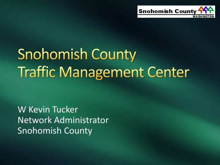 snohomish county traffic management center