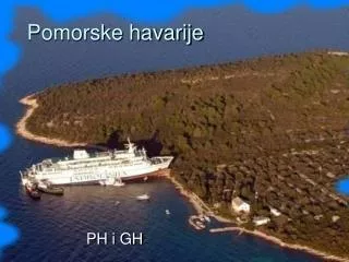 pomorske havarije