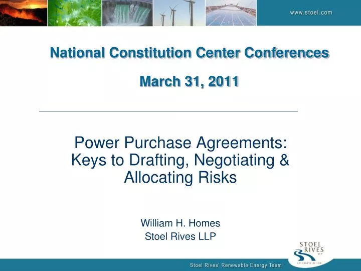 national constitution center conferences march 31 2011