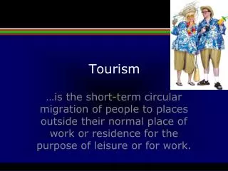 Tourism