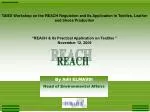 REACH - slide 1