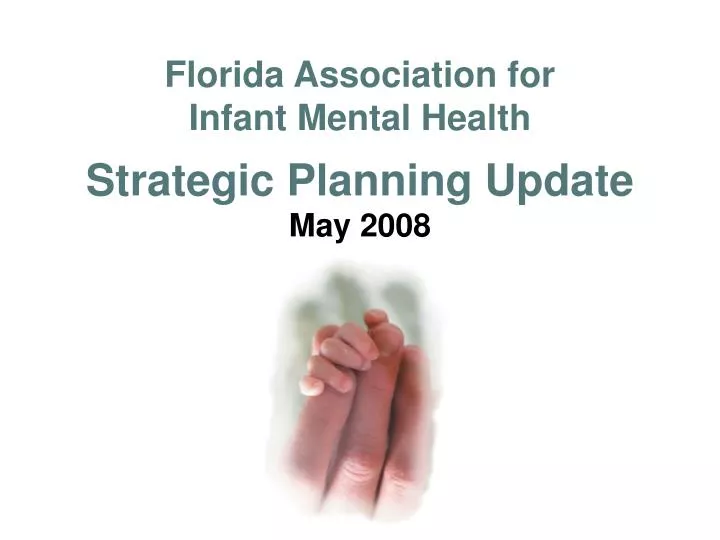 florida association for infant mental health strategic planning update may 2008