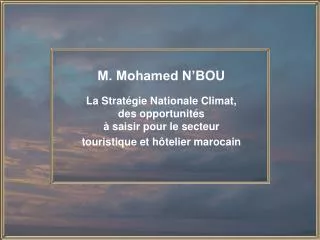 m mohamed n bou