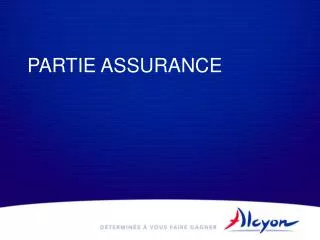 partie assurance