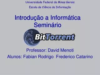 introdu o a inform tica semin rio