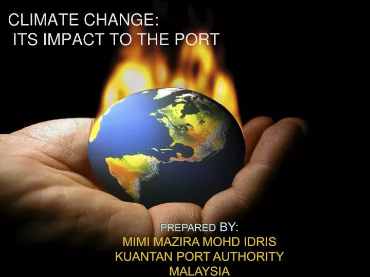 climate change its impact to the port