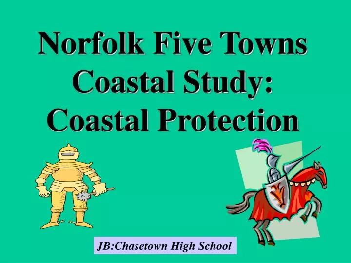 norfolk five towns coastal study coastal protection