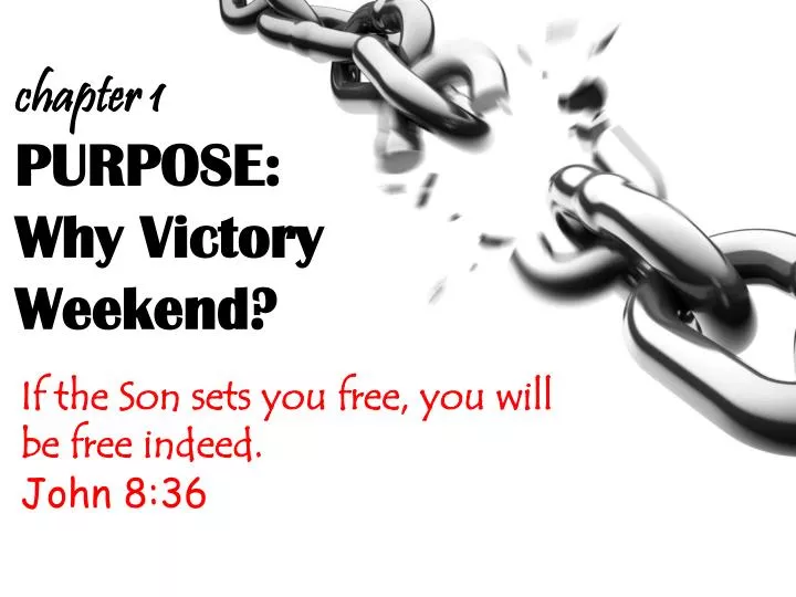 purpose why victory weekend