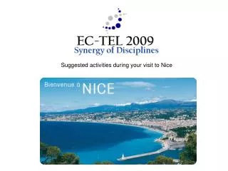 Suggested activities during your visit to Nice