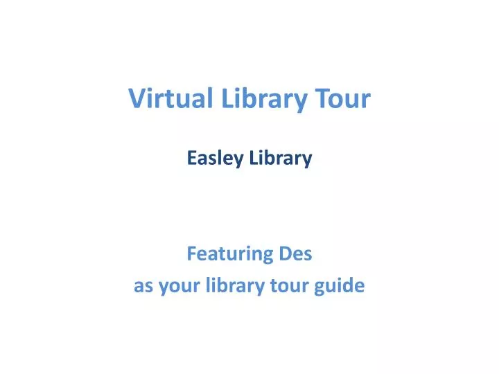 virtual library tour