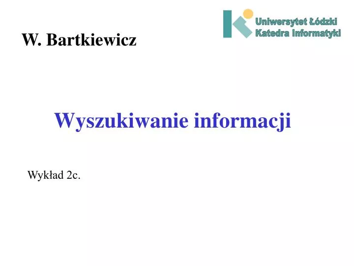 wyszukiwanie informacji