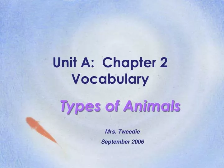 unit a chapter 2 vocabulary