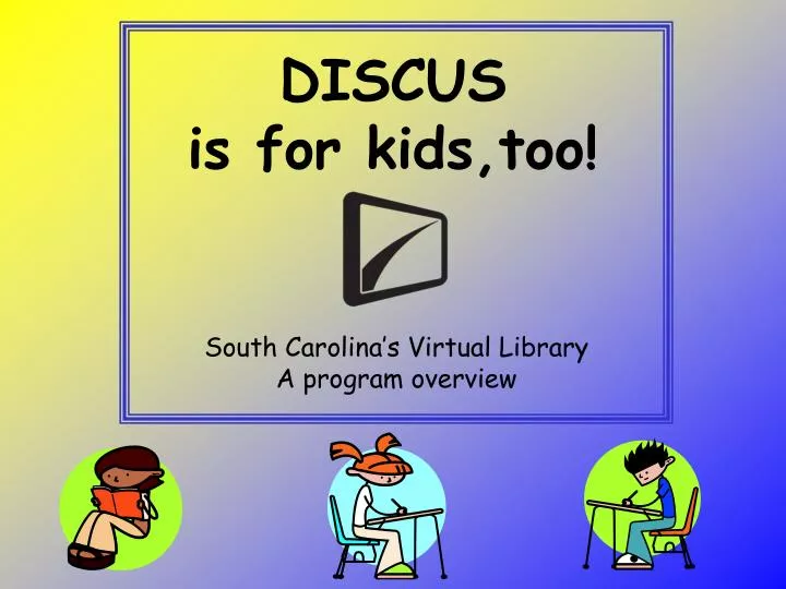 discus is for kids too