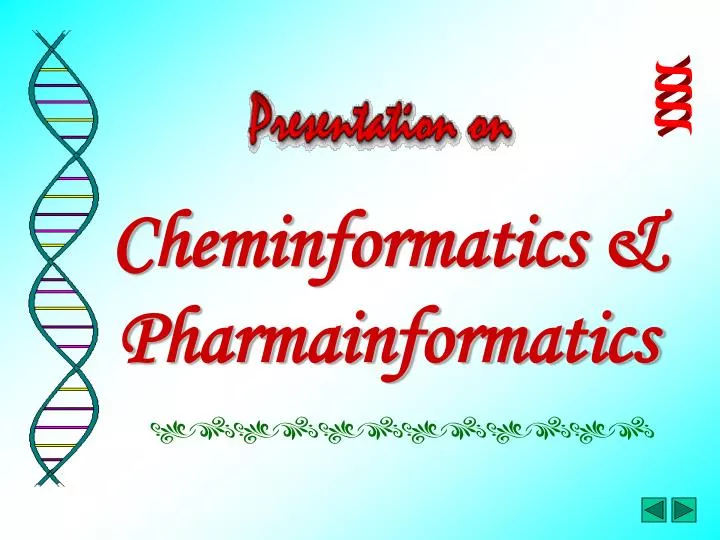 cheminformatics pharmainformatics