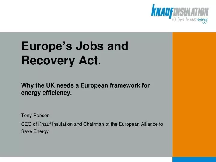 europe s jobs and recovery act why the uk needs a european framework for energy efficiency