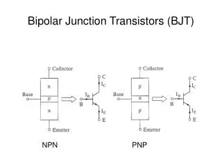 Bipolar Junction Transistors (BJT)