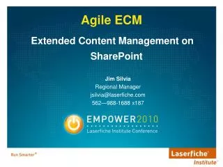 Extended Content Management on SharePoint