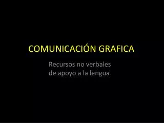 comunicaci n grafica