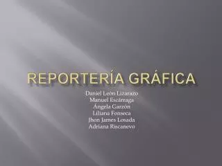 reporter a gr fica