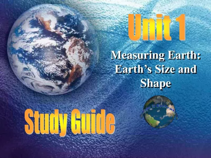 measuring earth earth s size and shape