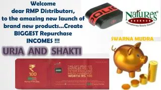 Welcome dear RMP Distributors,