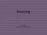 Sourcing - slide 1