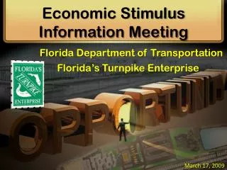 Economic Stimulus Information Meeting