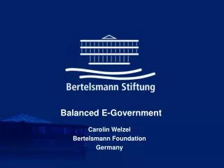 Bertelsmann Stiftung