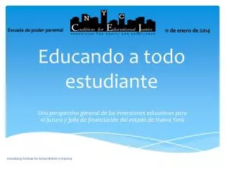 educando a todo estudiante