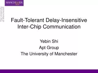Fault-Tolerant Delay-Insensitive Inter-Chip Communication